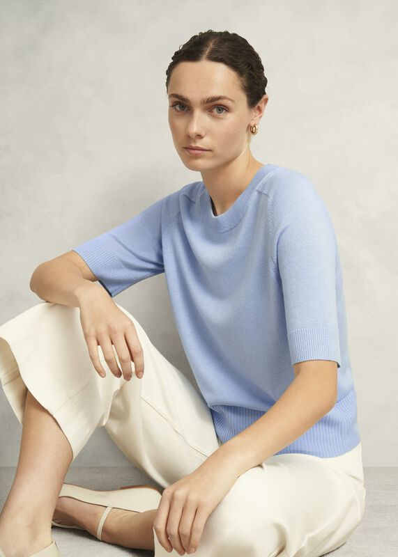 Leena Knitted Top with Wool