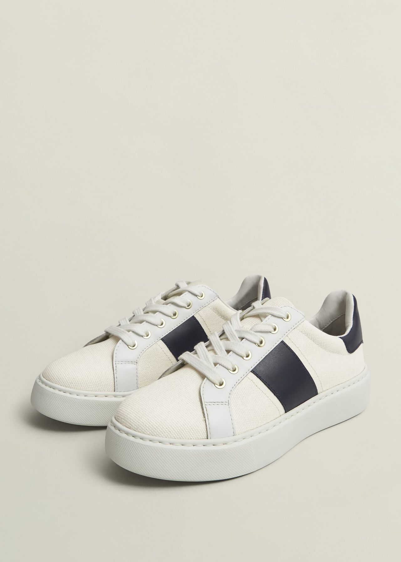 Sutton Sneakers, Natural Navy, hi-res