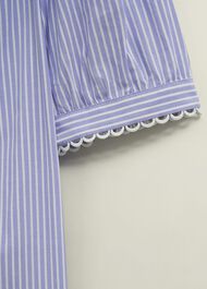 Charley Blouse, Blue Ivory, hi-res