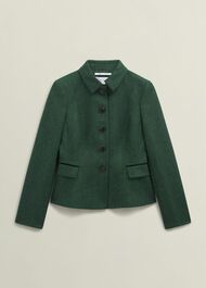 Daniella Wool Jacket, Green Multi, hi-res