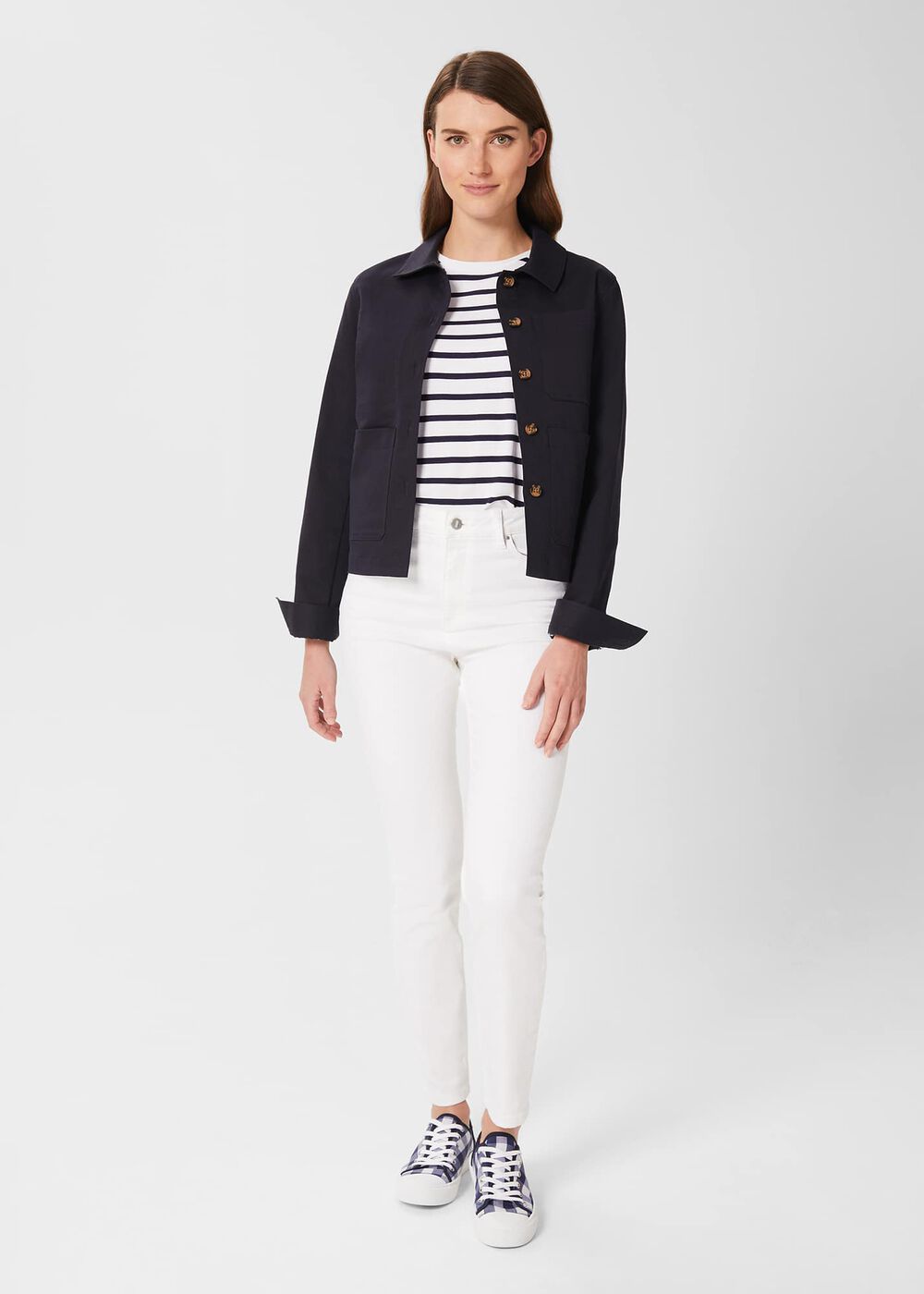 Bess Canvas Trainer, Navy Multi, hi-res