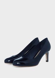 Lizzie Court Shoes, Navy, hi-res