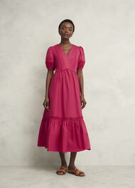 Harriet Dress, Bright Pink, hi-res