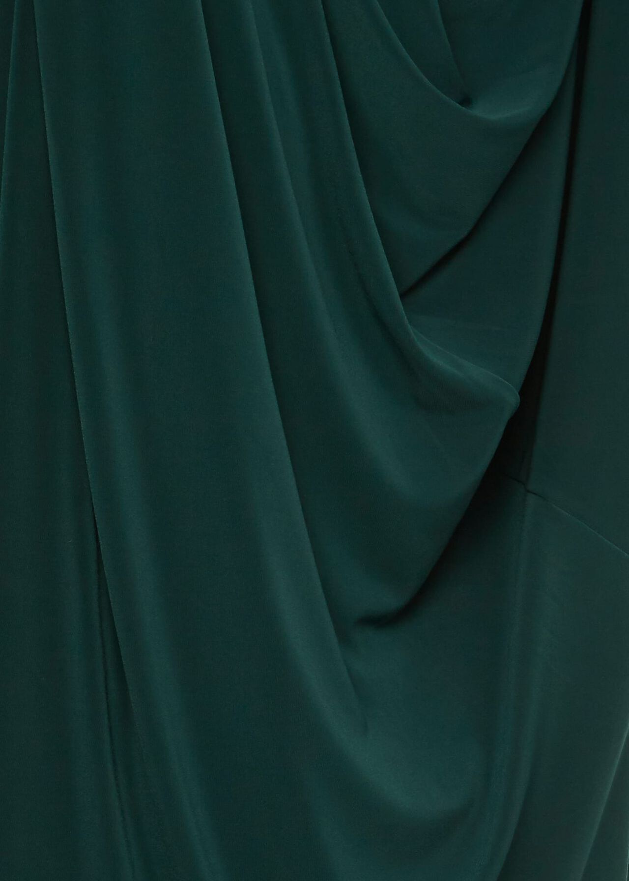 Marylise Jersey Fit And Flare Dress, Pine Green, hi-res
