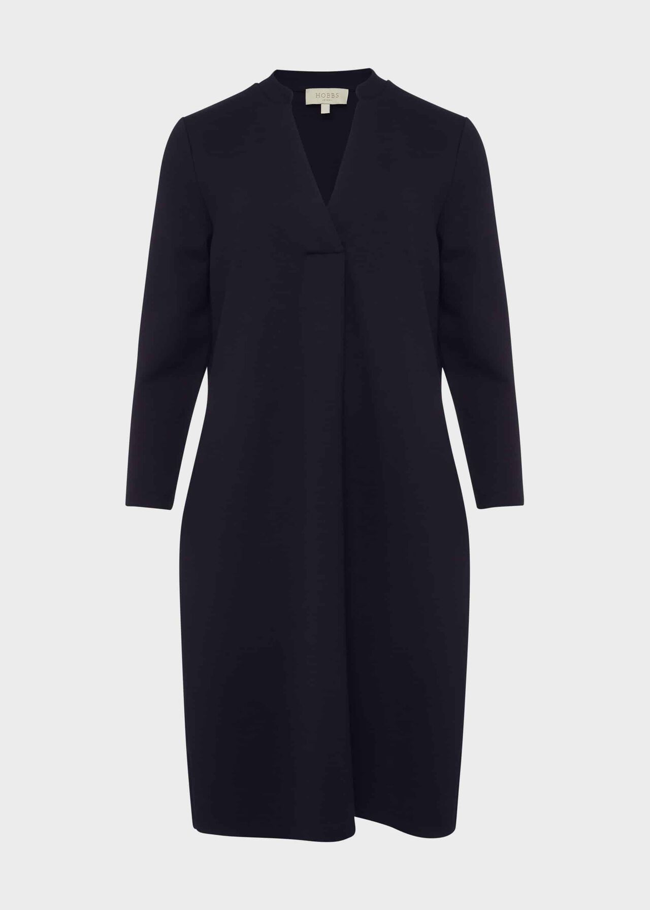 Agnes Jersey Dress, Navy, hi-res