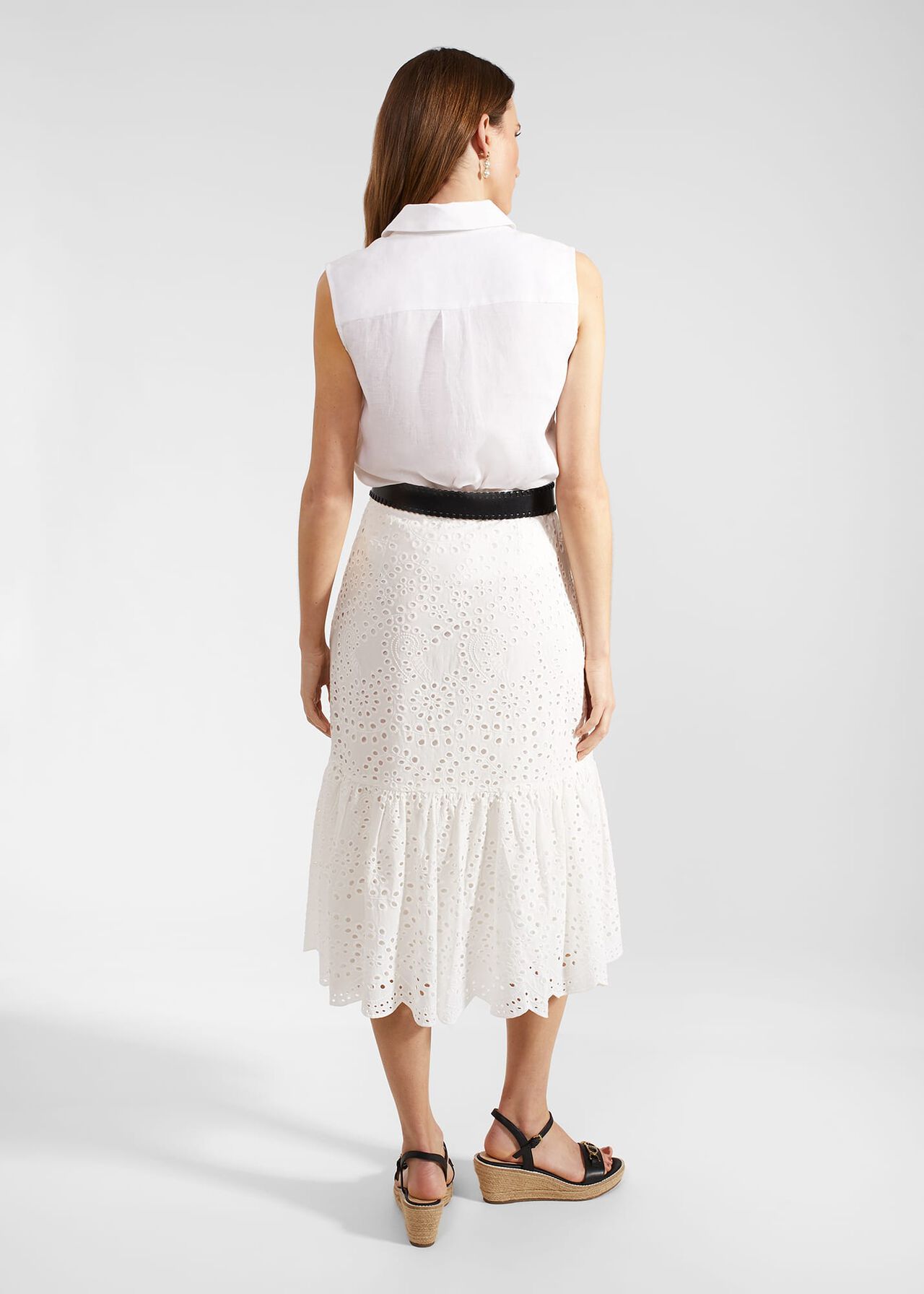 Jemma Skirt, White, hi-res