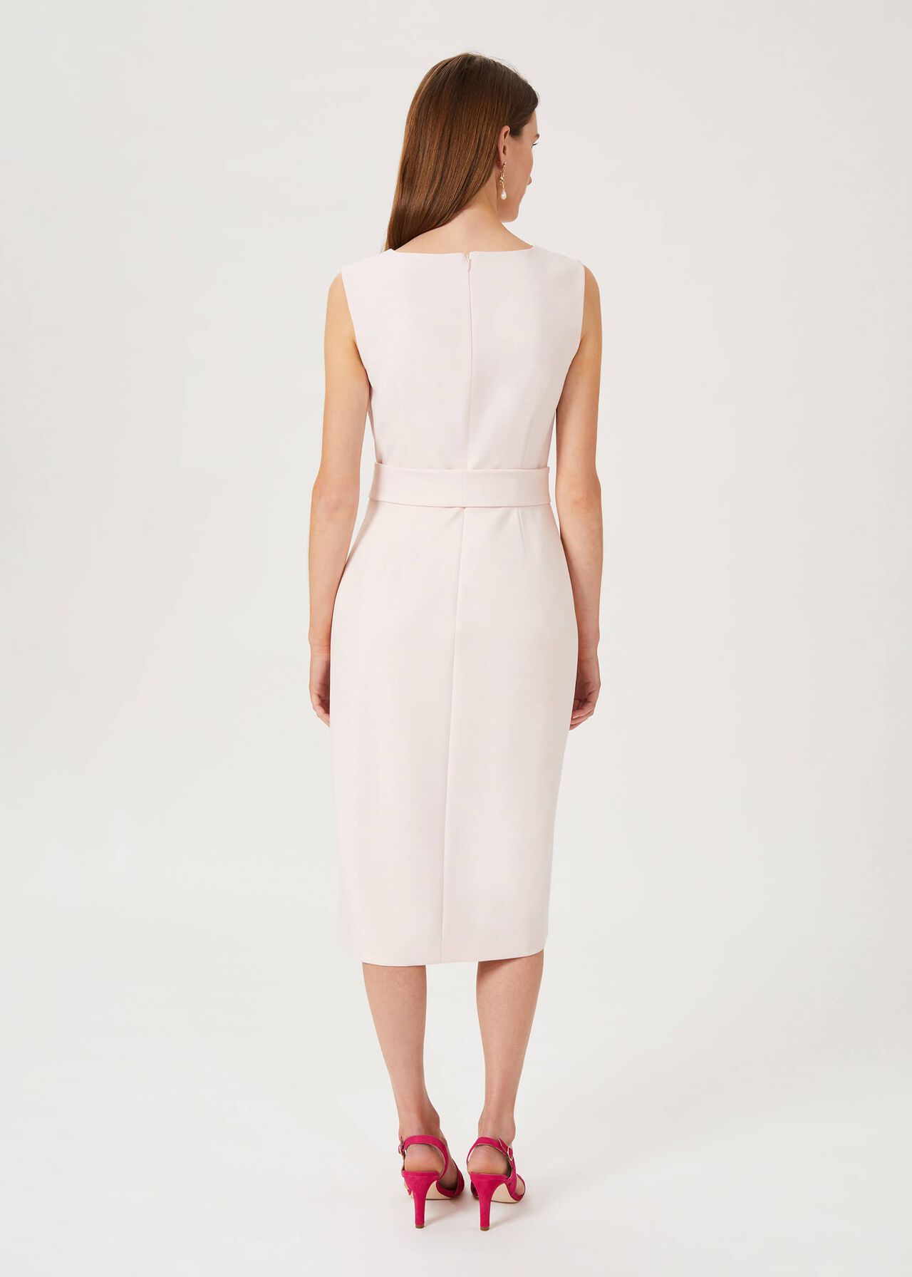 Kaia Shift Dress, Icy Pink, hi-res