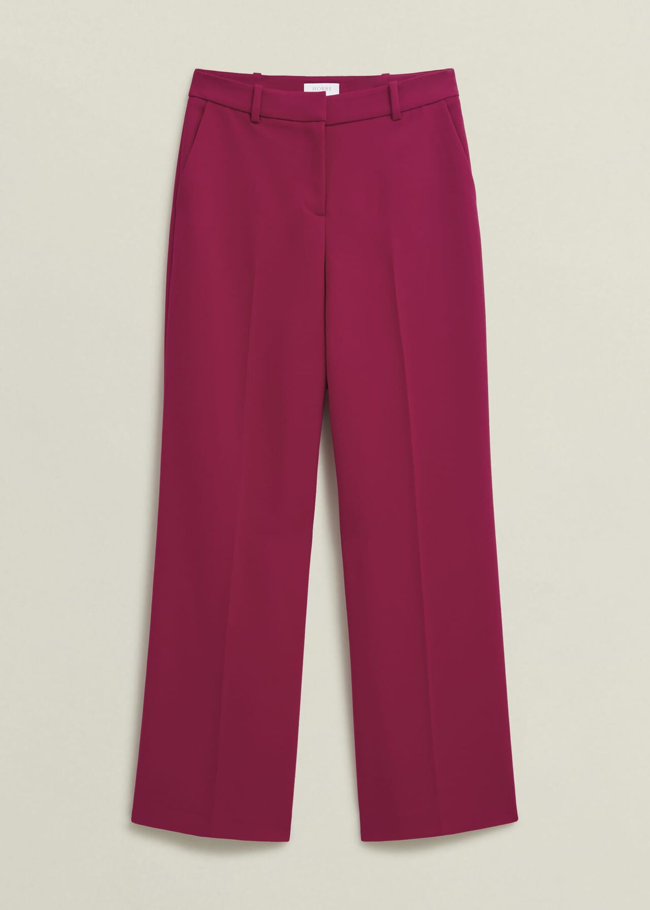 Suki Wide Trousers, Hot Magenta, hi-res