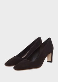 Merle Court Shoes, Chocolate, hi-res