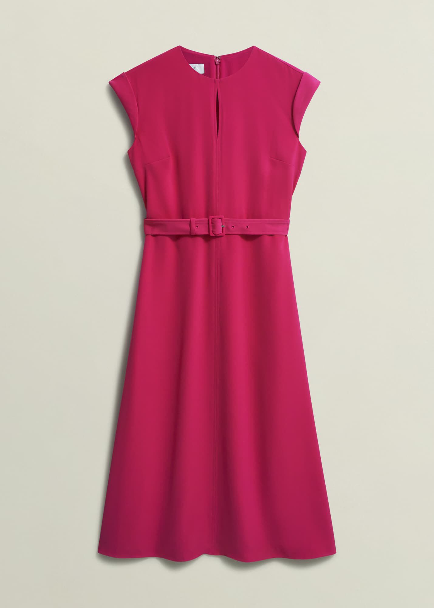 Hobbs meera dress raspberry pink hot sale