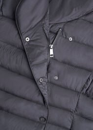Petite Tana Puffer Coat, Charcoal, hi-res