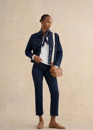 Vivienne Jacket, Indigo, hi-res