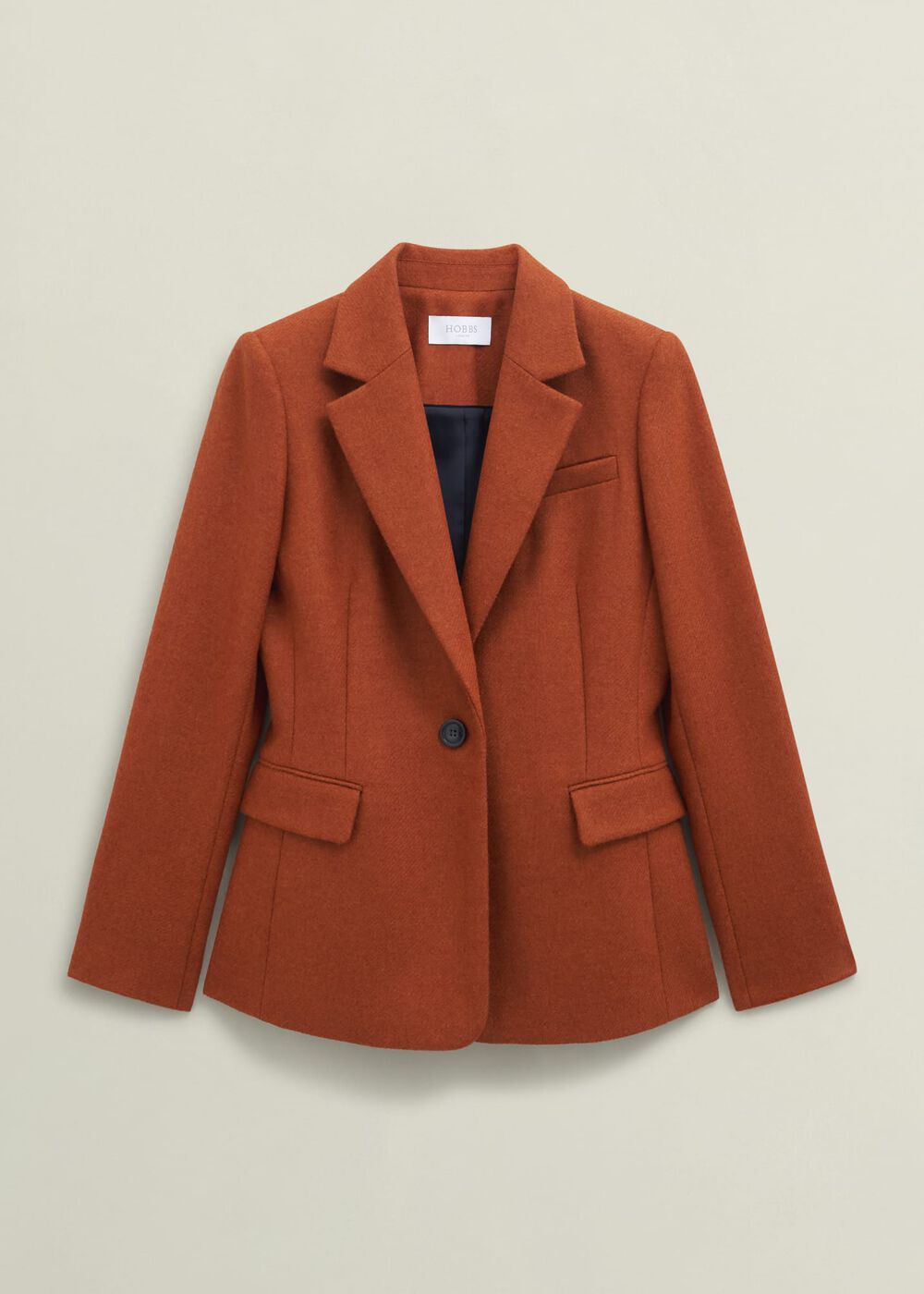 Jess Wool Jacket, Orange, hi-res