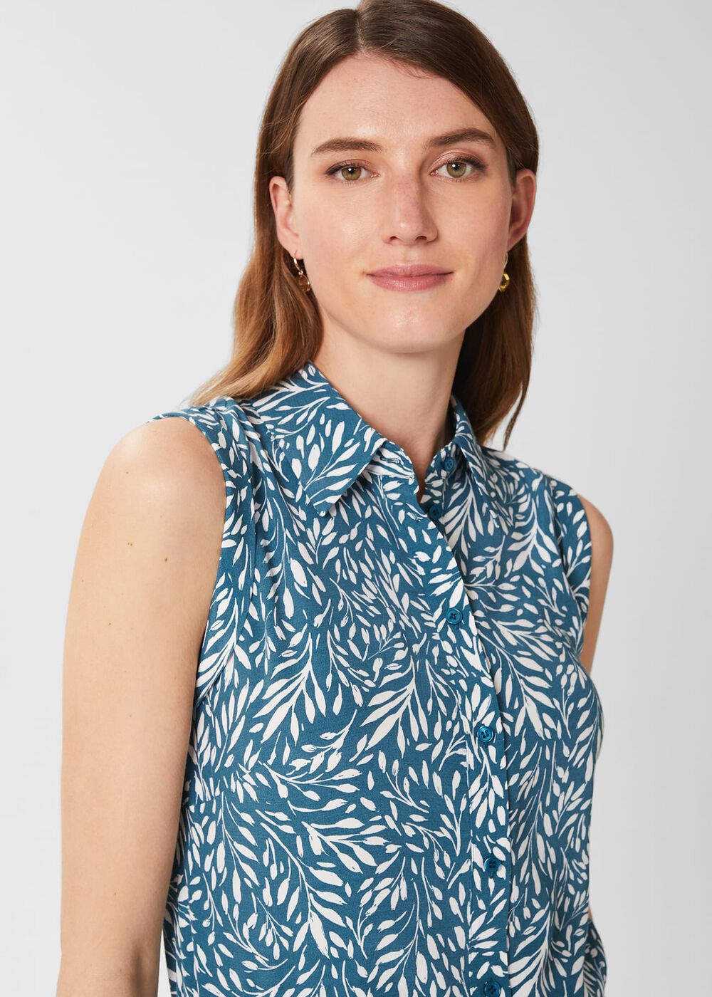 Esme Top, Green White, hi-res