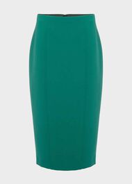 Beatrice Pencil Skirt, Jade Green, hi-res