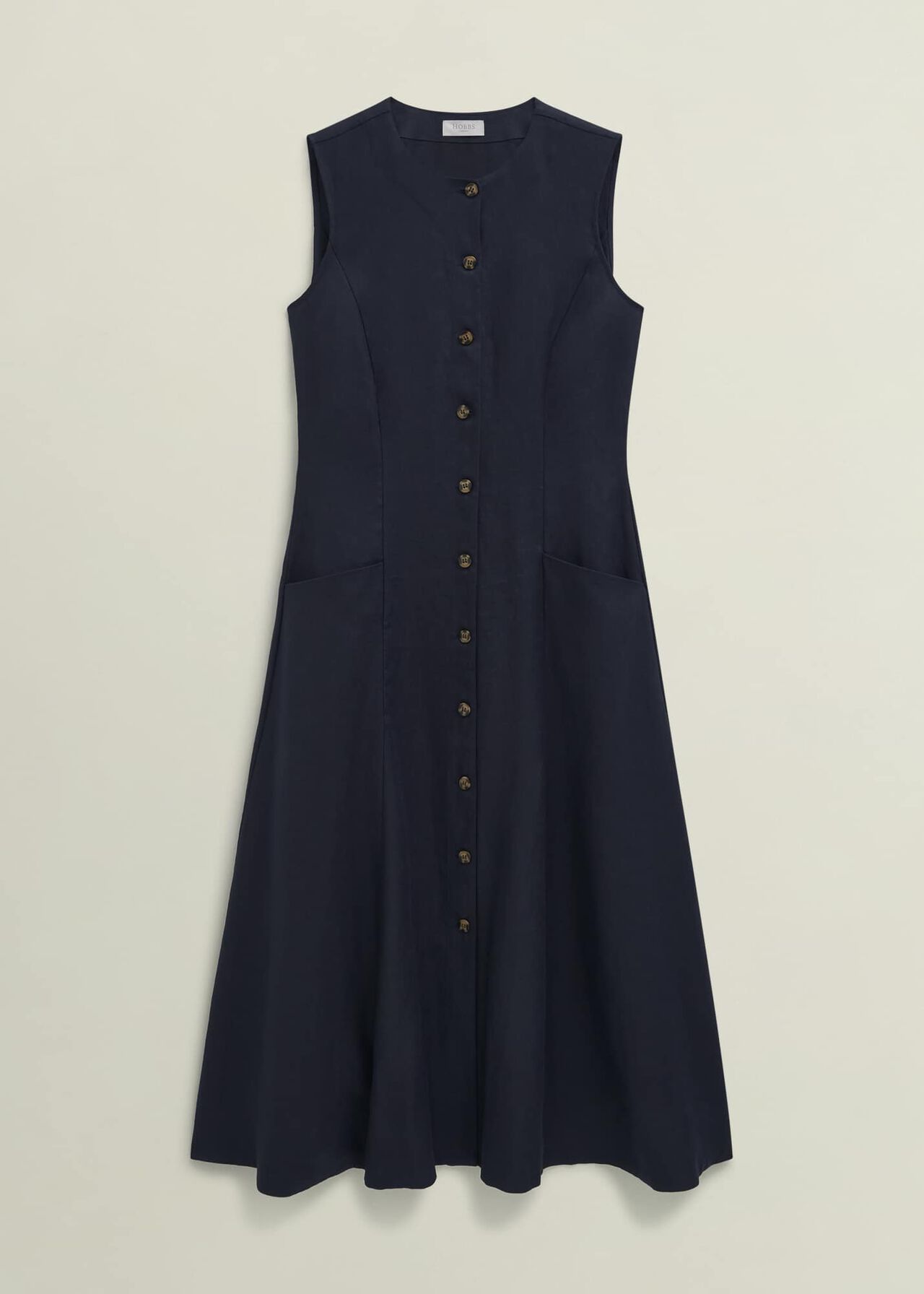 Carmen Dress, True Navy, hi-res