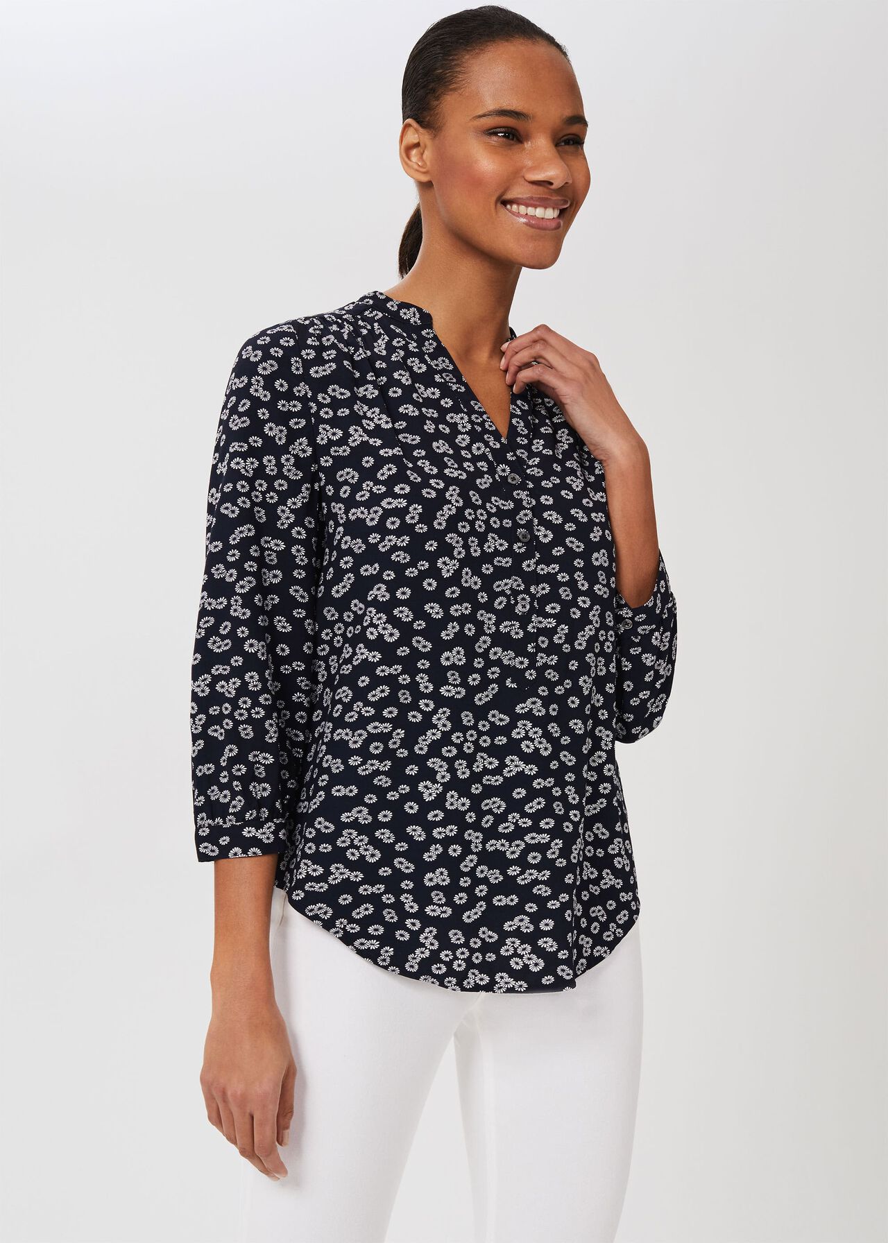 Rose Floral Blouse Hobbs UK