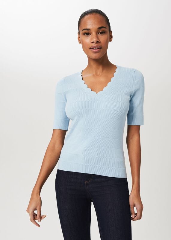 Celia Scallop Jumper