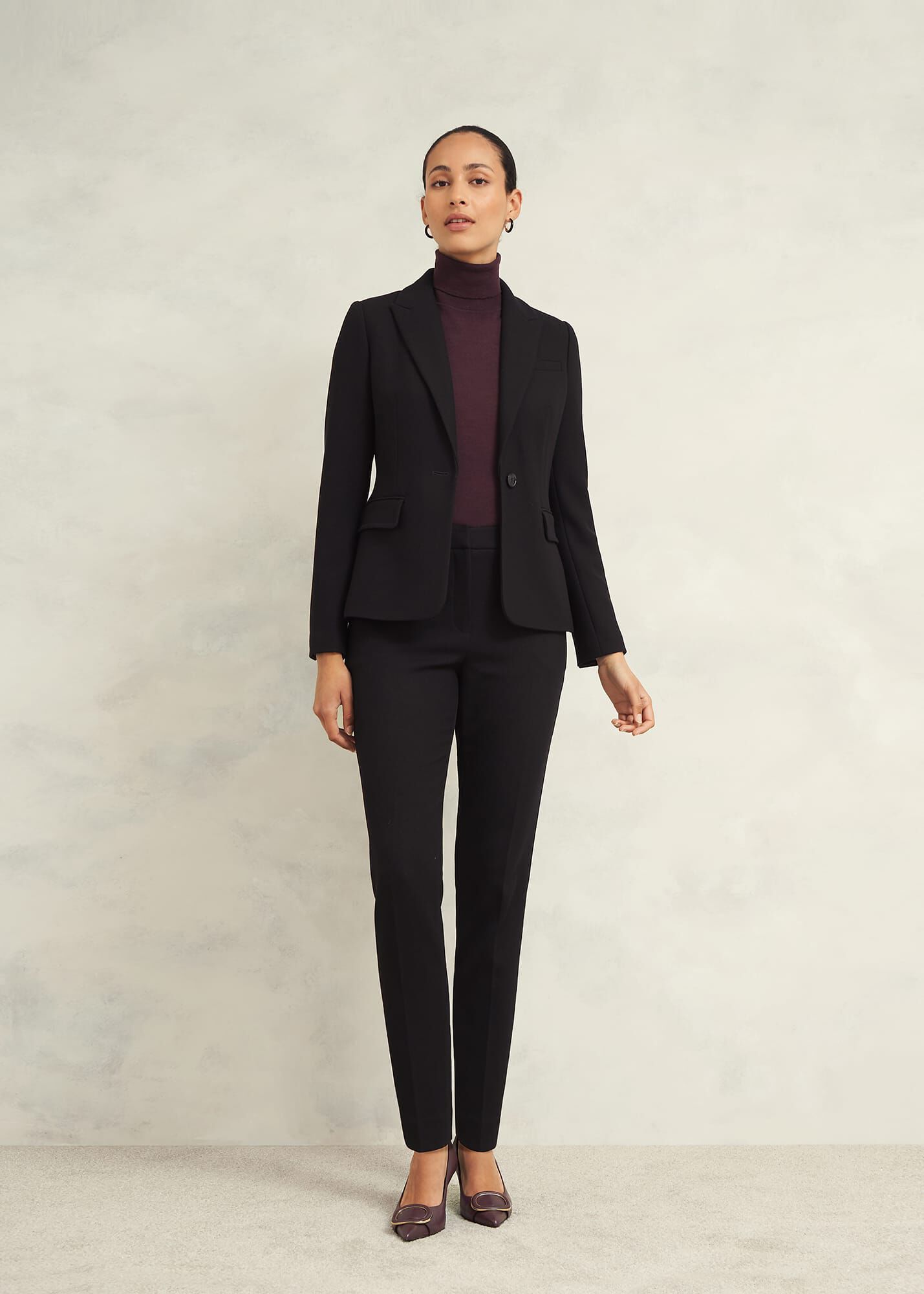 Petite Mia Slim Trousers Hobbs UK