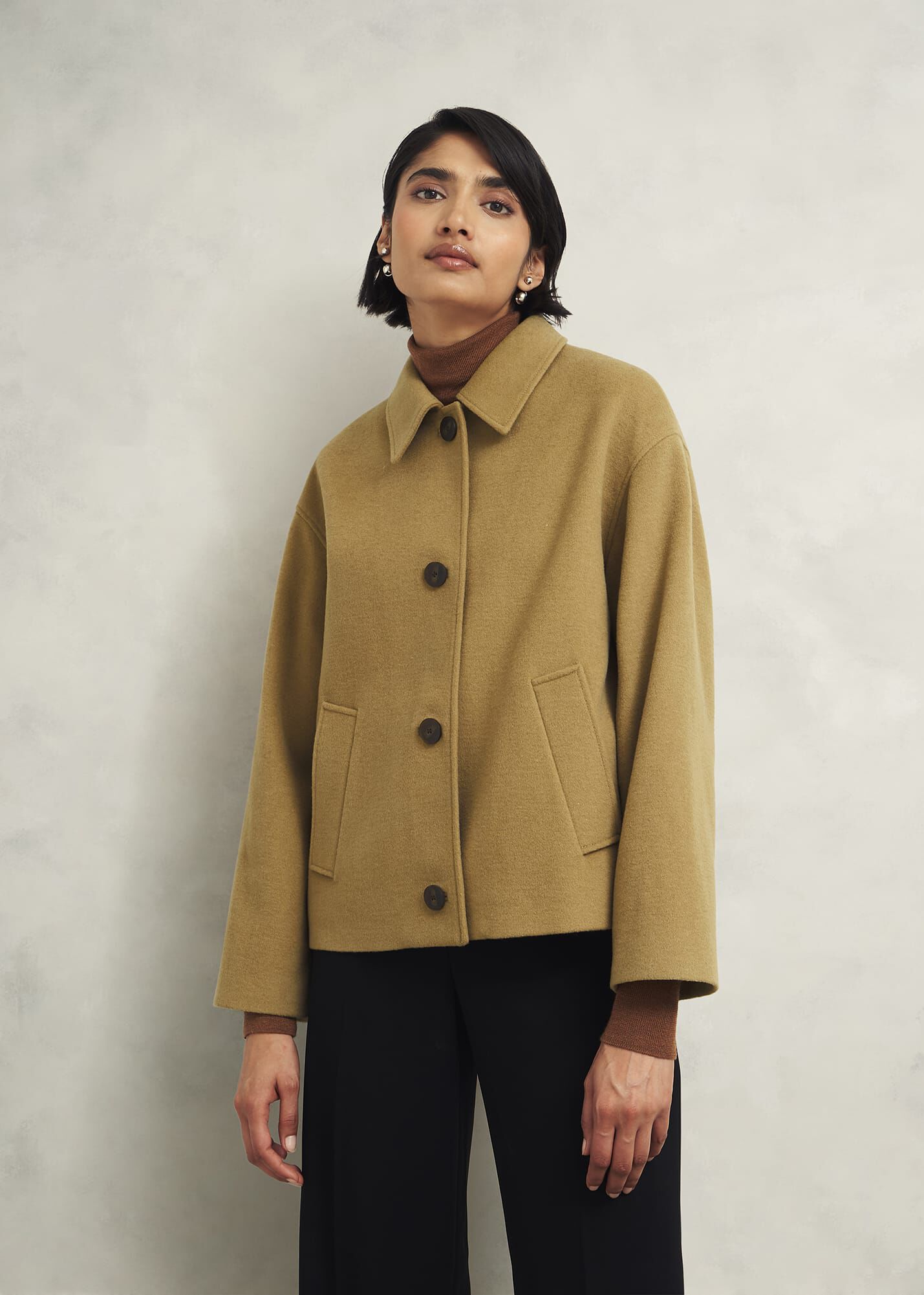 激安 超特価商店街  Zoe | US Hobbs | Jacket Blend Wool ジャケット・アウター