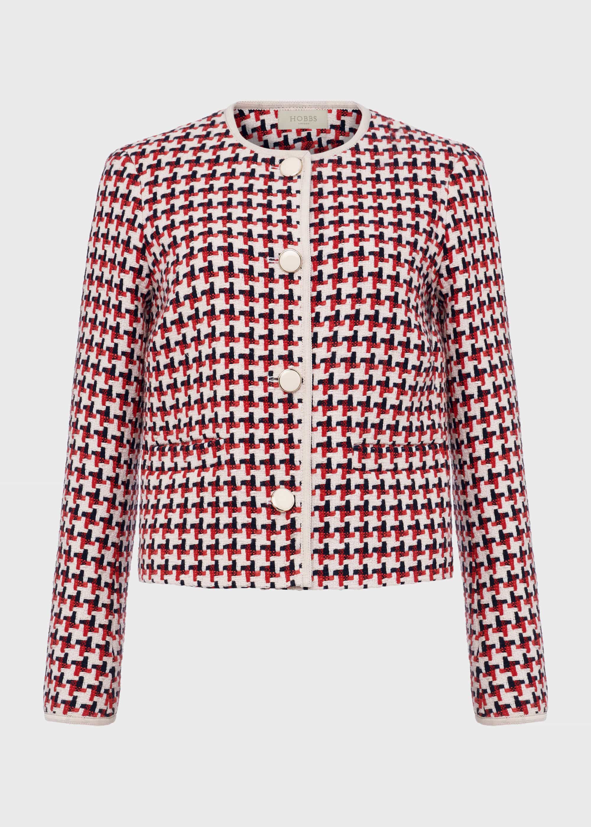 Hobbs tweed jacket hotsell