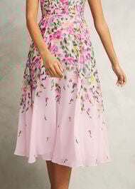 Carly Dress, Pale Pink Multi, hi-res