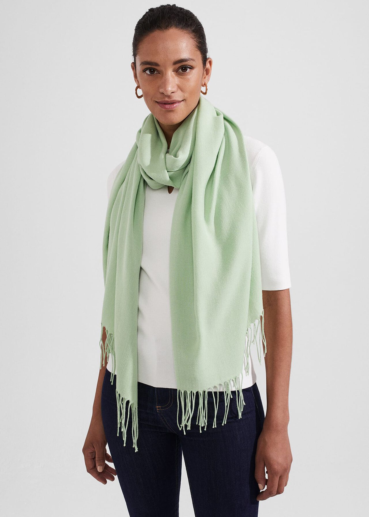 Matilda Scarf, Light Green, hi-res