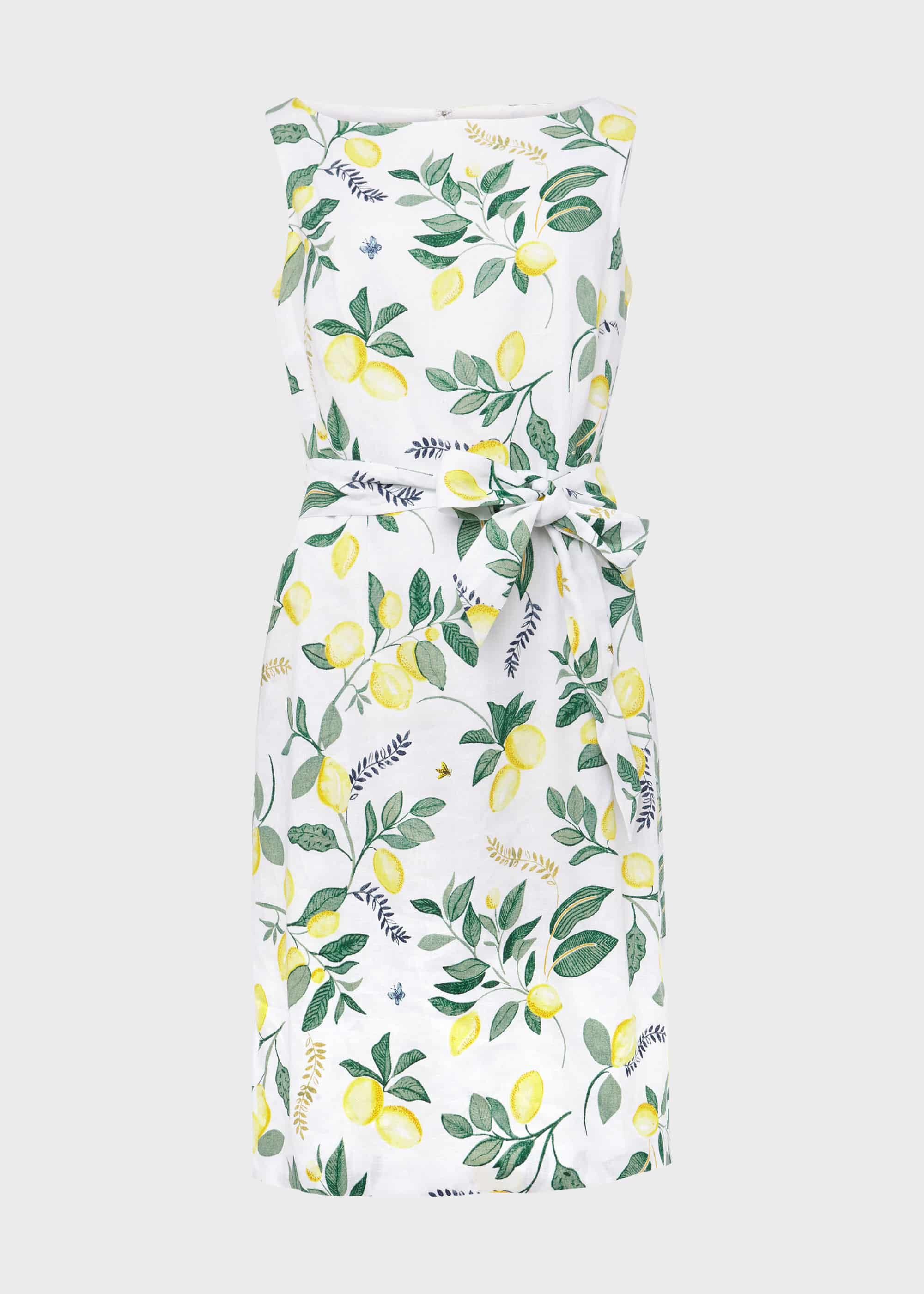 Hobbs linen cheap dress