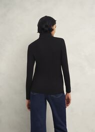 Mischa Turtle Neck, Hobbs Black, hi-res