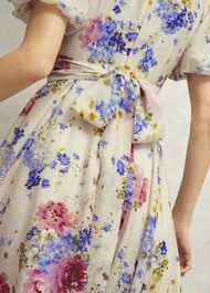 Barrington Floral Dress, Brulee Multi, hi-res