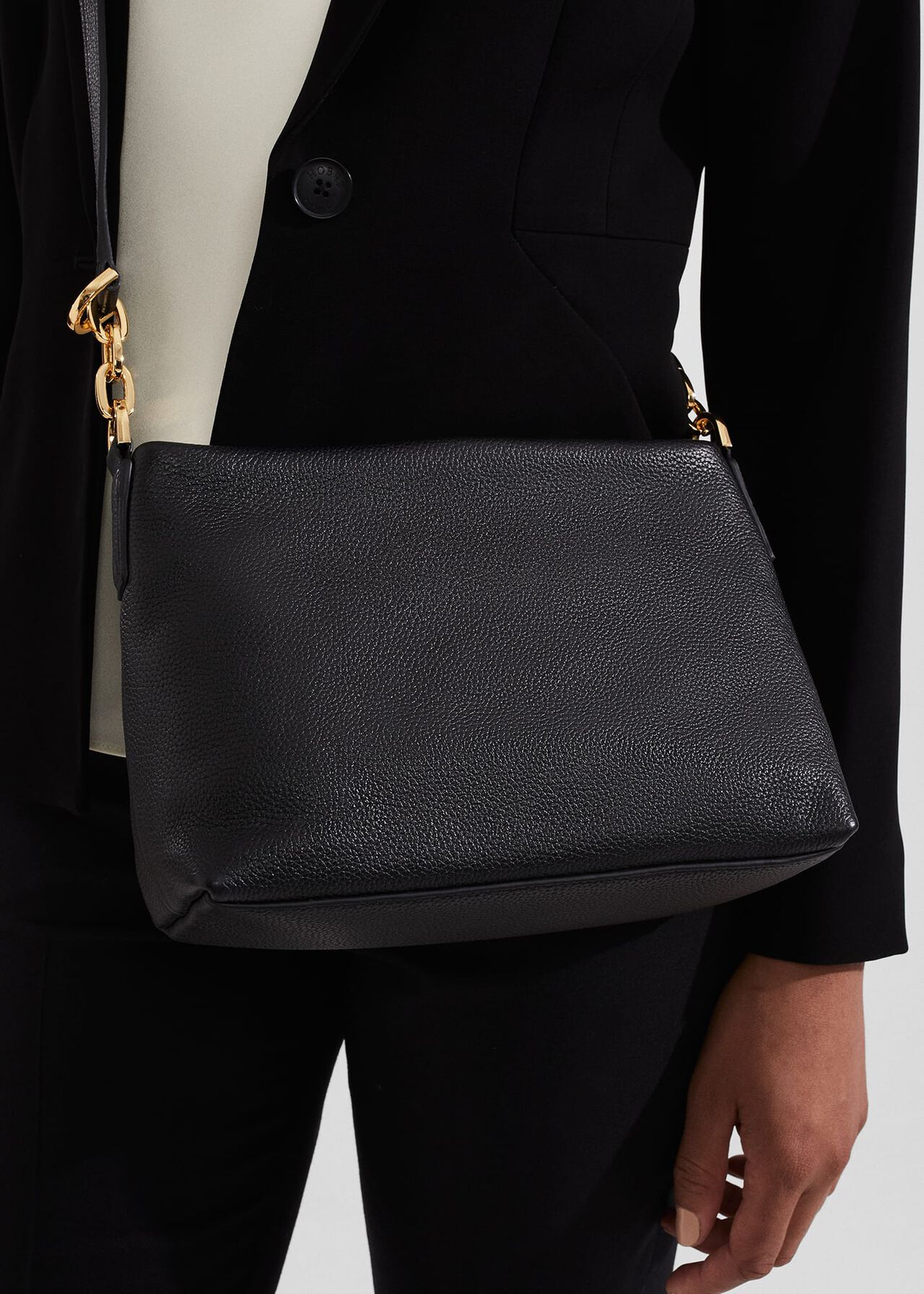 Hampstead Cross Body, Black, hi-res