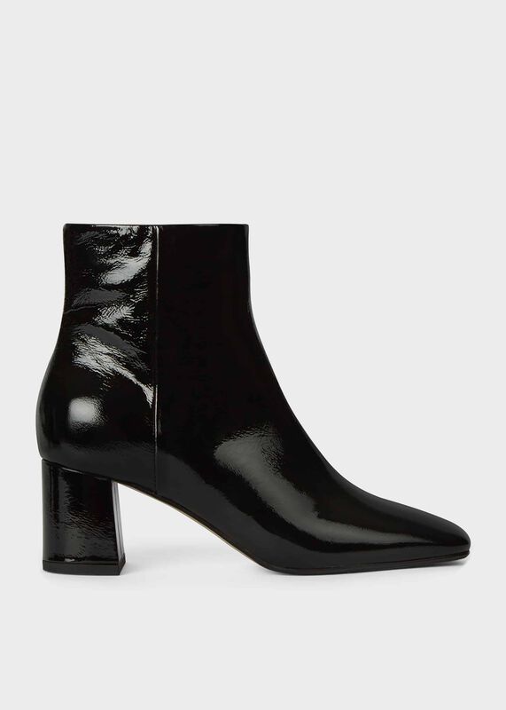 hobbs black knee high boots