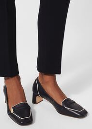 Carolina Block Heel, Navy, hi-res