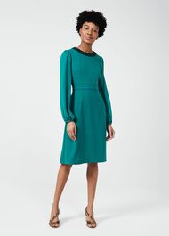 Jada Beaded Dress, Jade, hi-res