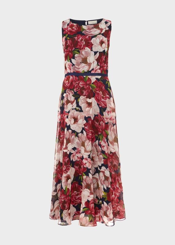 Carly Floral Midi Dress