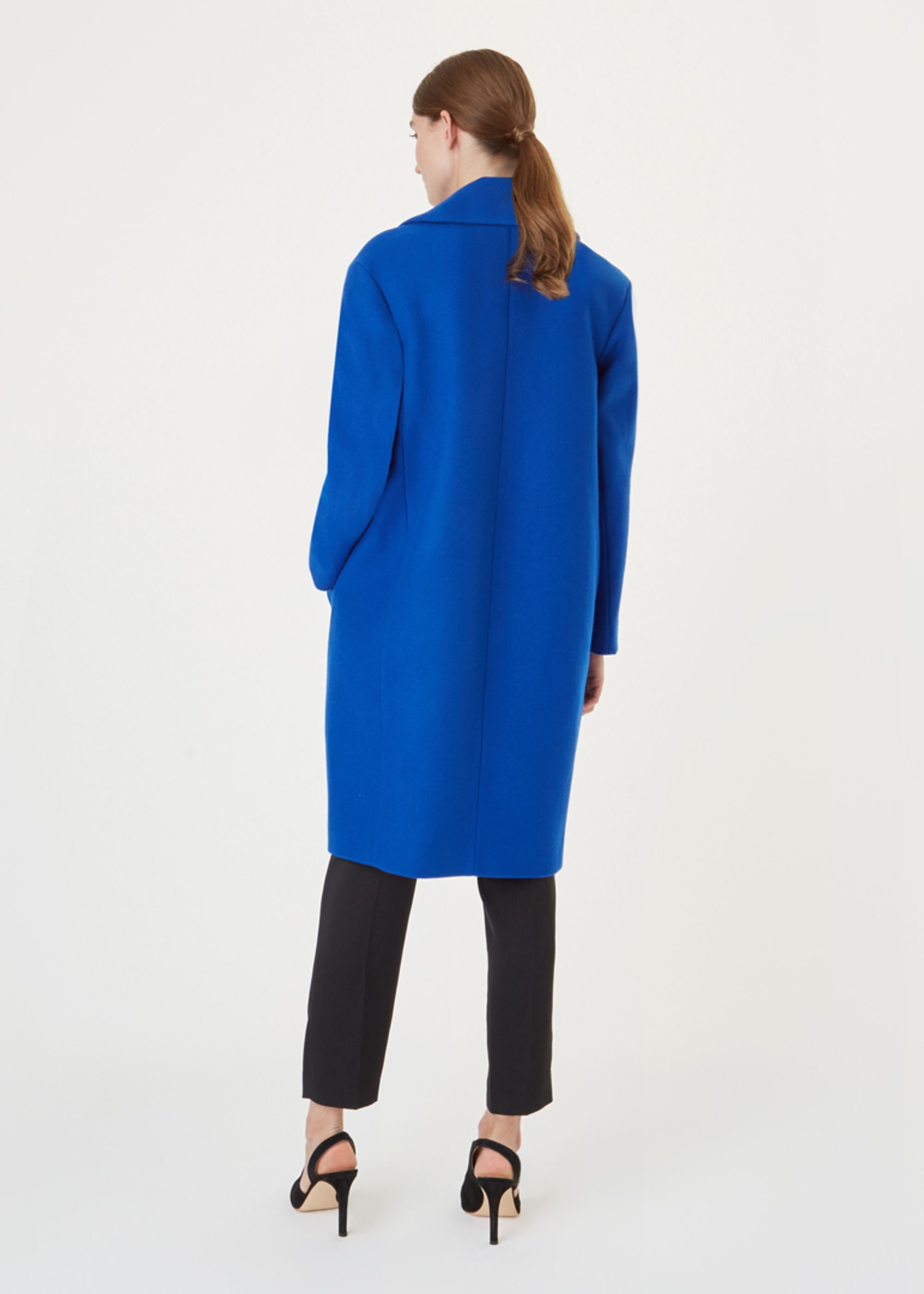 Hobbs jane wool blend coat sales