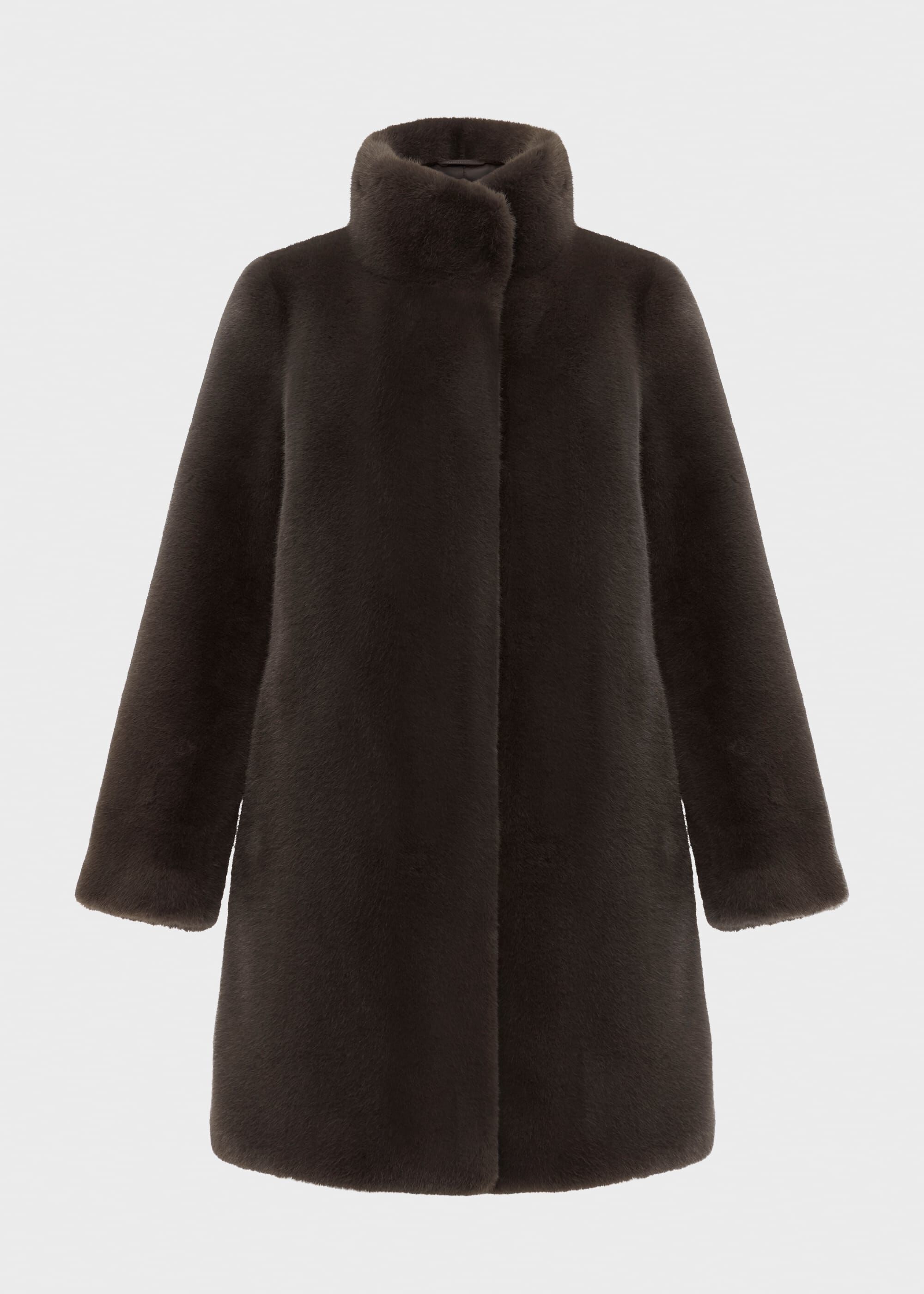 Hobbs grey coat top