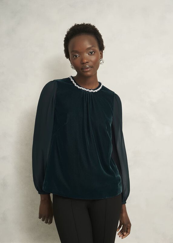 Tallulah Velvet Top