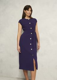 Petite Tania Dress, Grape Purple, hi-res