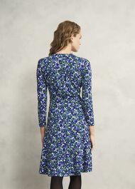 Petite Demi Jersey Dress, Green Multi, hi-res