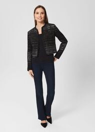 Pearl Jacket, Black Silver, hi-res
