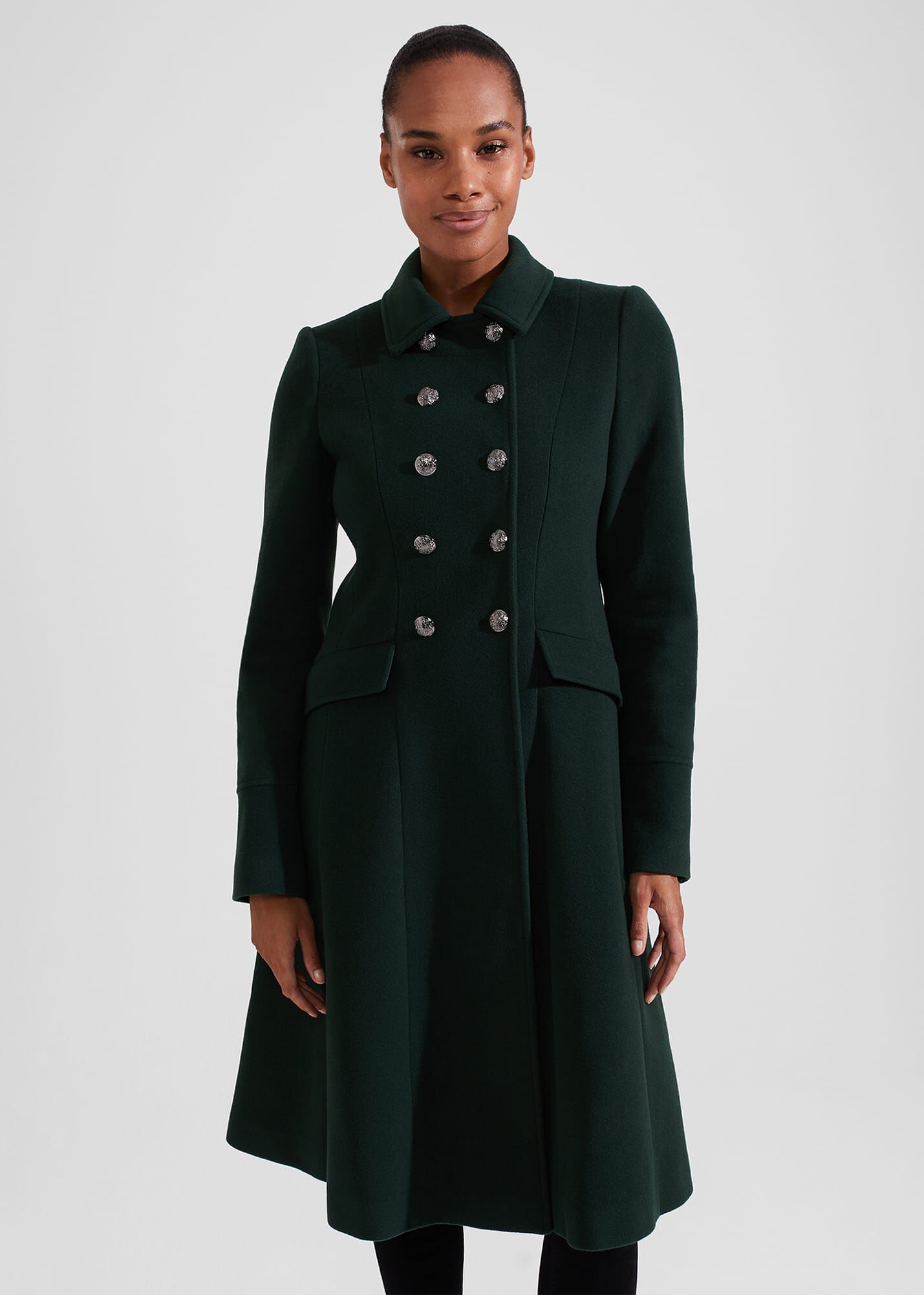 Petite Clarisse Wool Blend Coat