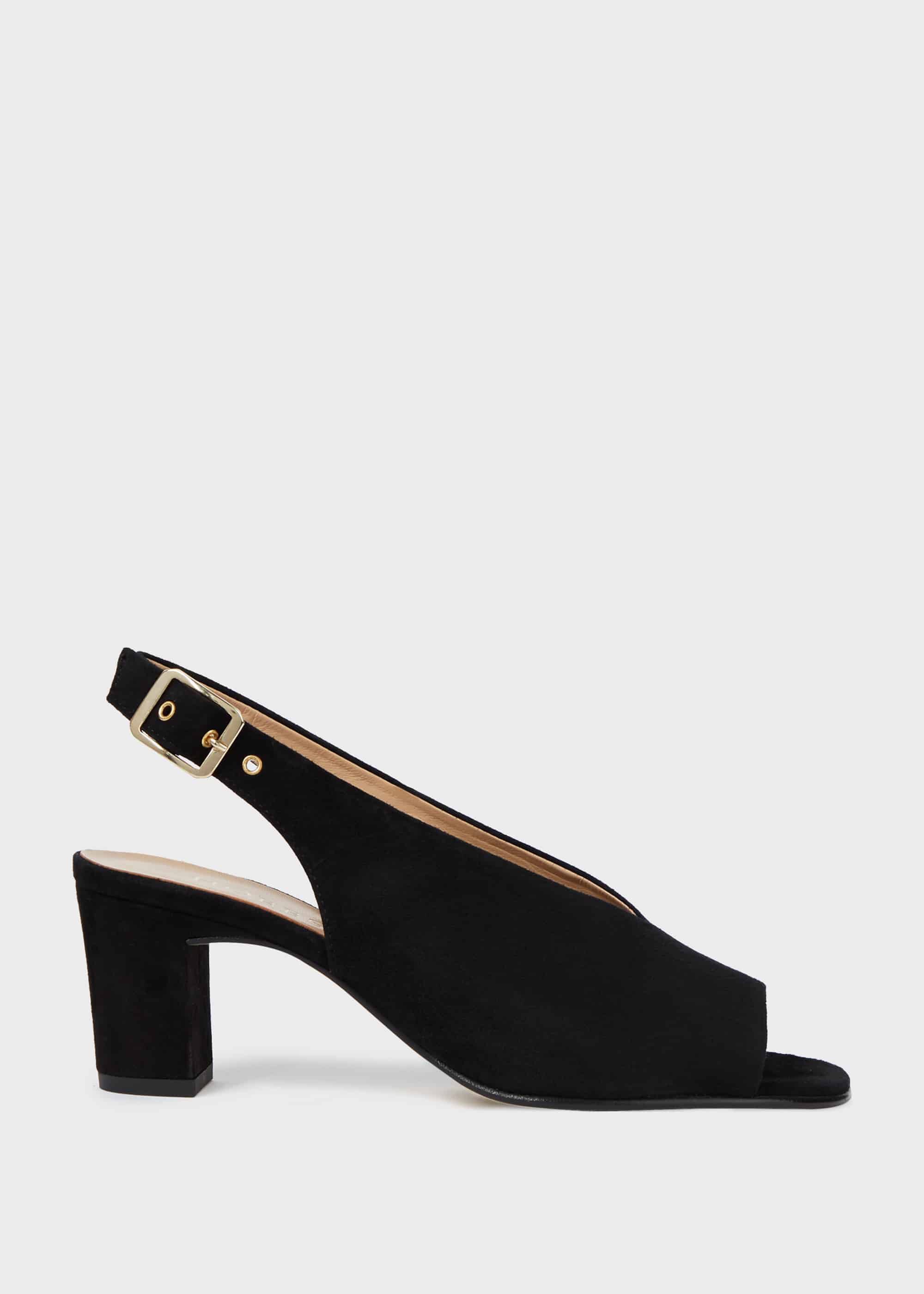 Hobbs black sandals clearance