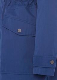 Kyra Waterproof Coat, Navy, hi-res