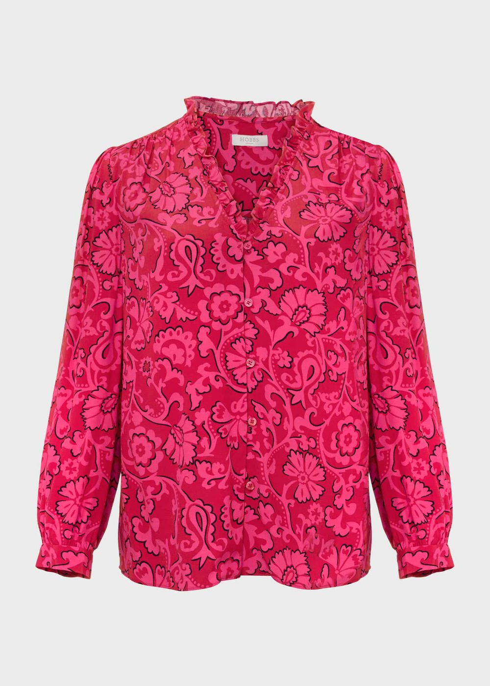 Gloria Blouse, Red Pink, hi-res