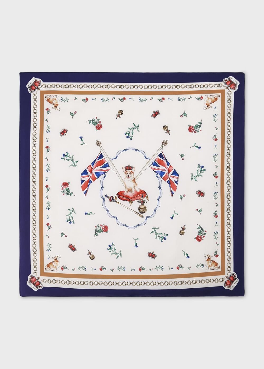 Coronation Scarf, Ivory, hi-res