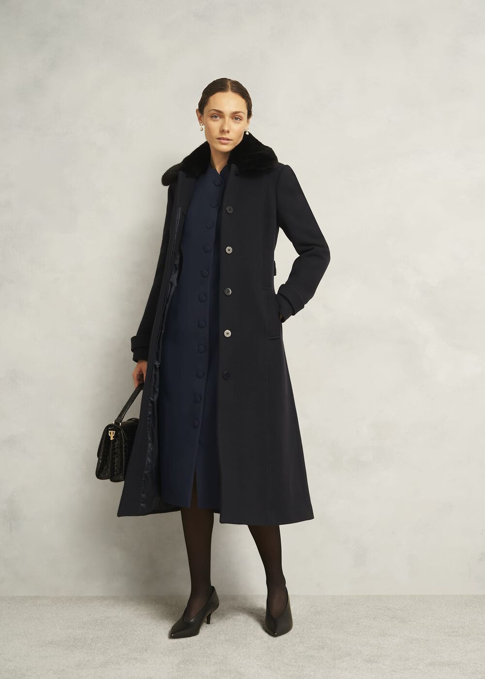 Berkely Dress, Navy, hi-res