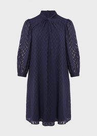 Faye A Line Dress, Navy, hi-res
