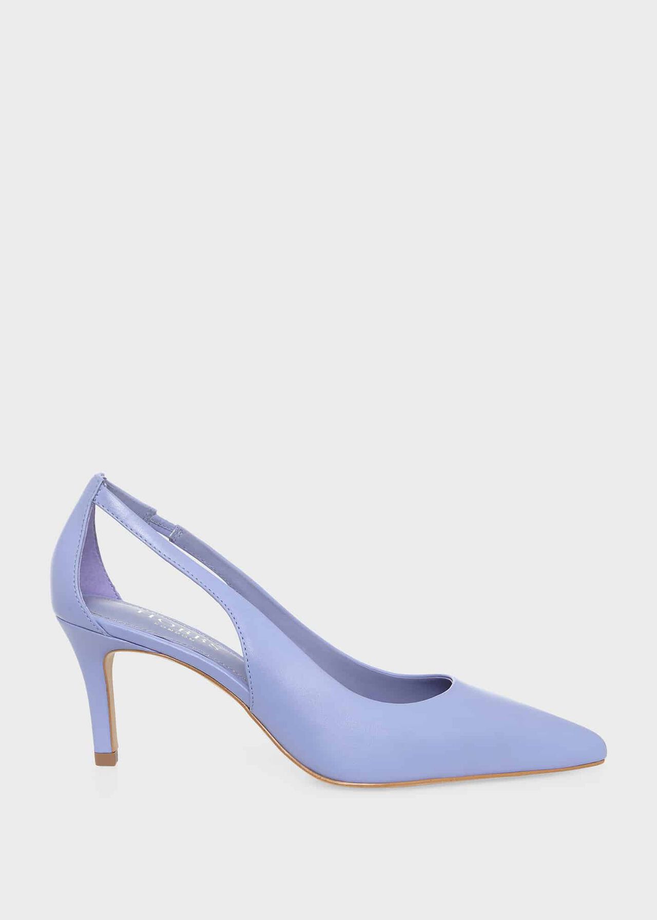 Natasha Court Shoes, Lobelia Blue, hi-res