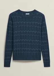 Chatham Sparkle Jumper, Kyanite, hi-res